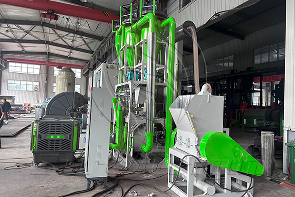 Los equipos de reciclaje de aluminio y plástico de Sure Origin Factory se envían a Pakistán