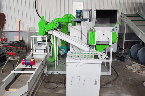 Clientes coreanos visitan el Grupo Sure Origin para inspeccionar e invertir en equipos de reciclaje de cables usados